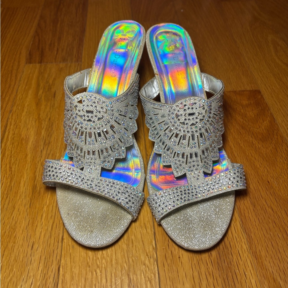 Silver Formal Shoes
